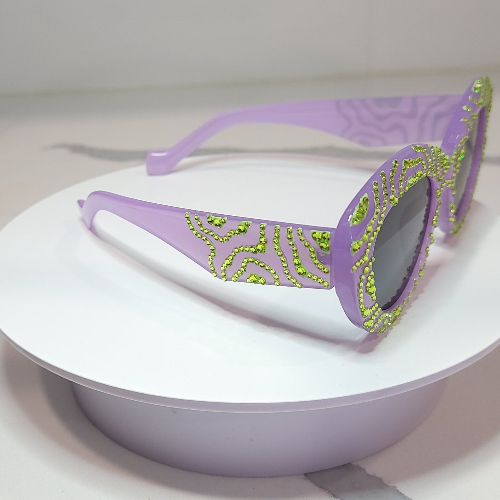 Acid Nightmares Sunglasses Side view.