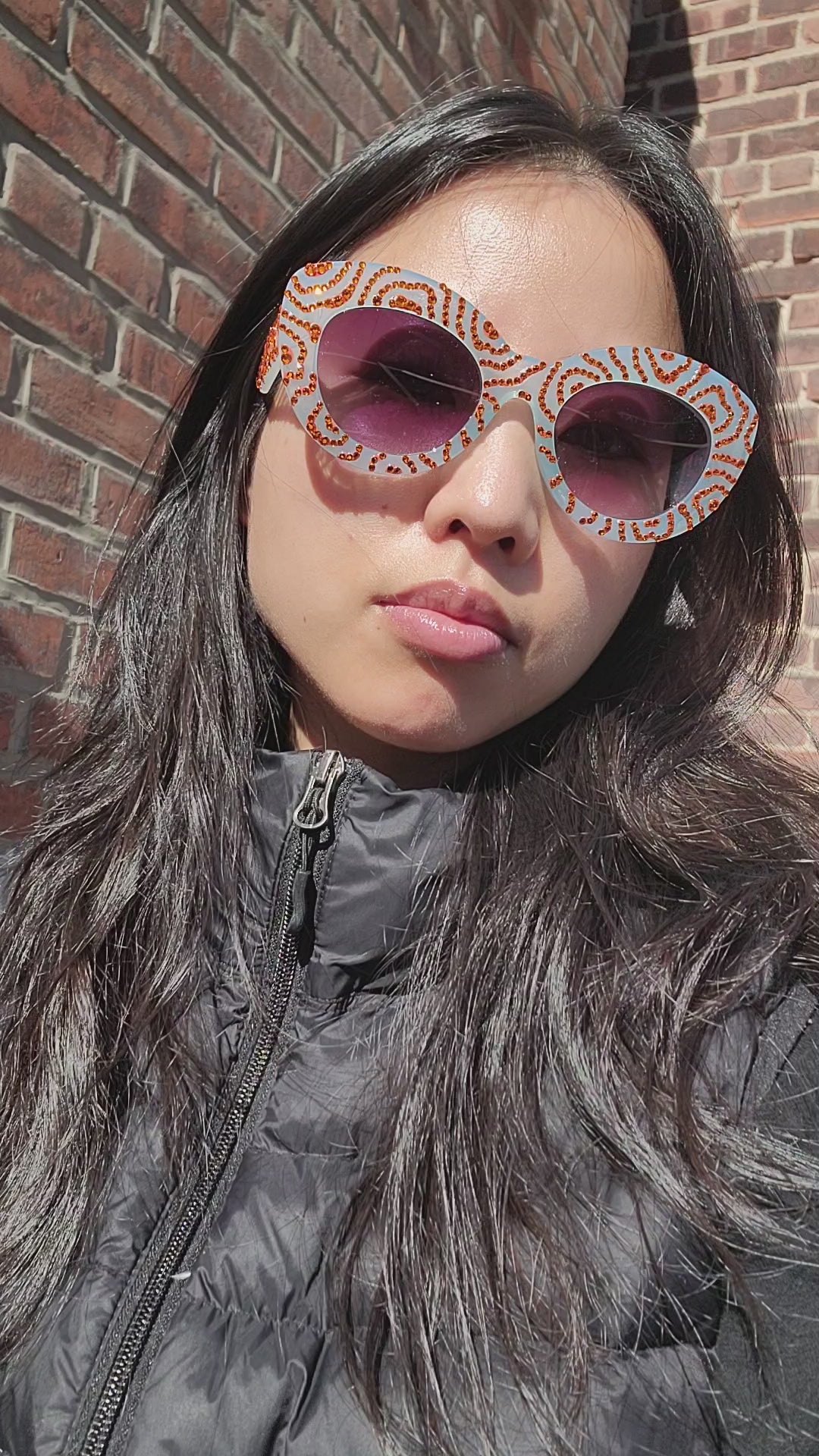Acid Dreams Sunglasses Video Outside with Natural Light