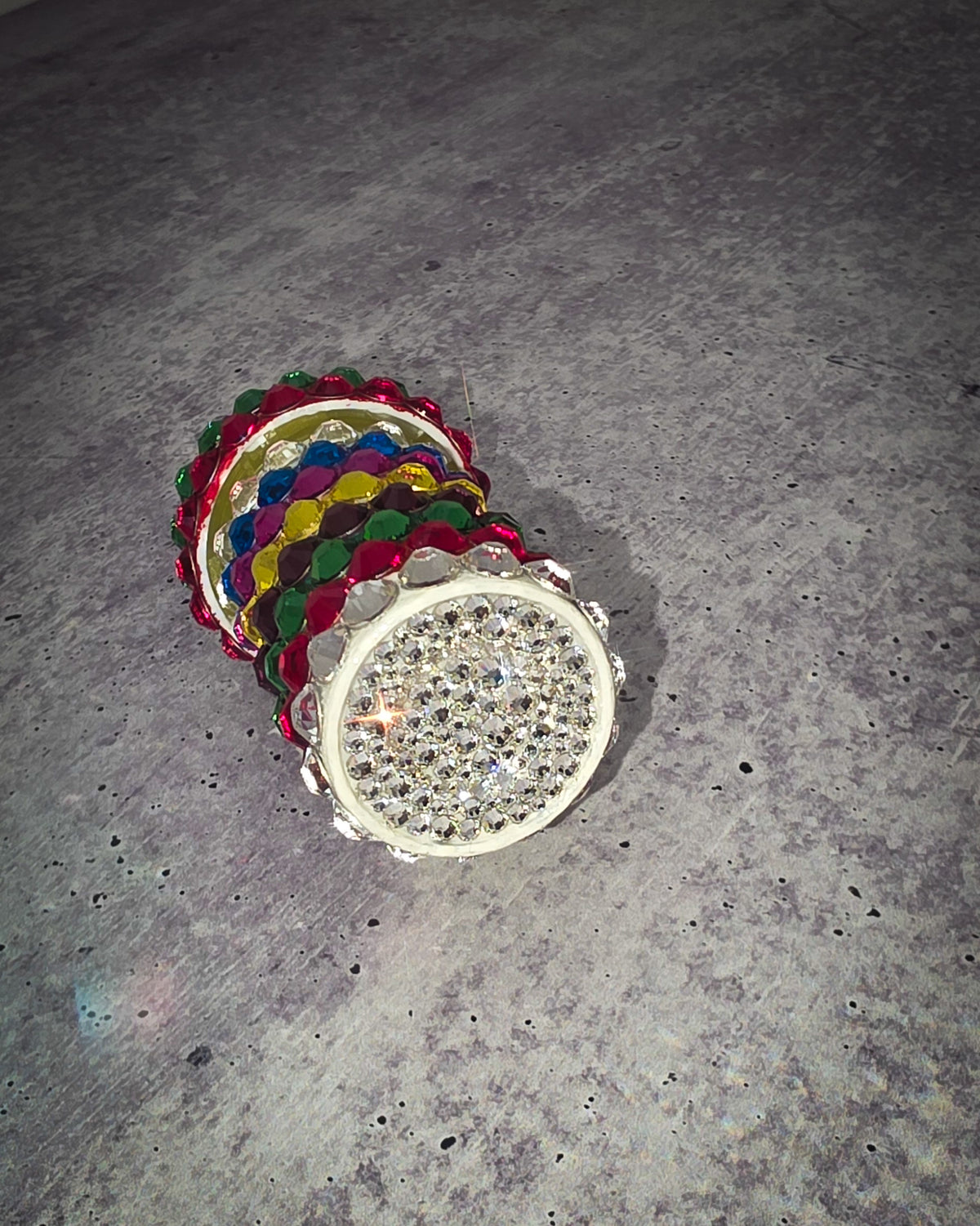 Sustainable Saekdong Pill Bottle Keychain