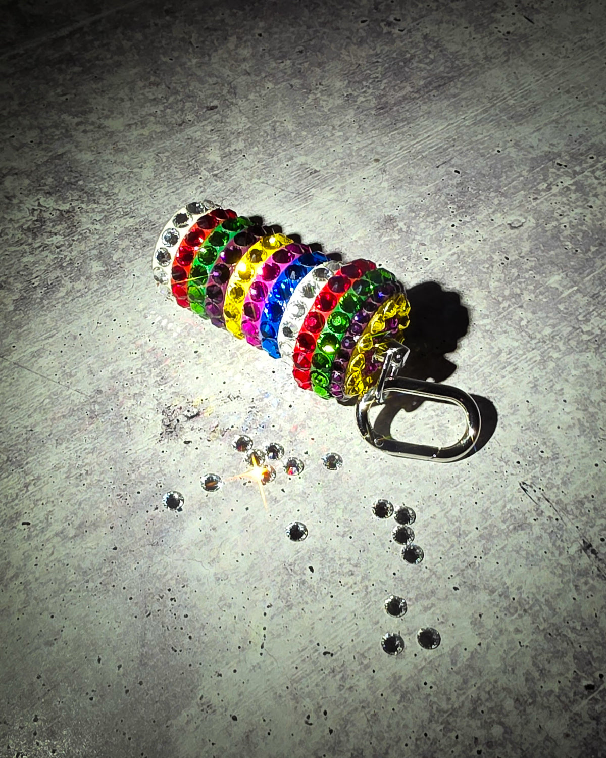 Sustainable Saekdong Pill Bottle Keychain